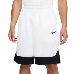 Men's Nike Dri-FIT Icon Basketball Shorts -Teens shop 3698449 White Black