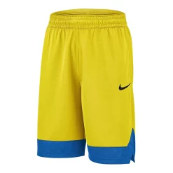 Men's Nike Dri-FIT Icon Basketball Shorts -Teens shop 3698449 Yellow Signal Blue