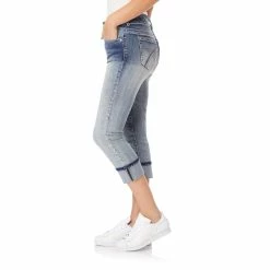 Juniors' WallFlower Insta Stretch Luscious Curvy Cropped Jeans 7 Juniors' WallFlower Insta Stretch Luscious Curvy Cropped Jeans -Teens shop 3909988 ALT2