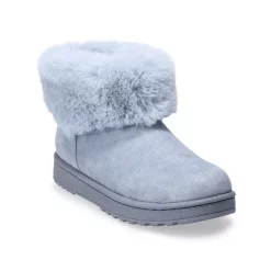 SO® Coatimundi Women's Faux-Fur Winter Boots -Teens shop 4536859 Blue