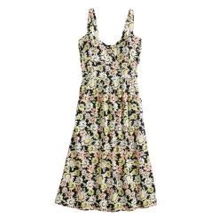 Juniors' Lily Rose Bra Cup Midi Dress with Pockets -Teens shop 4835163 ALT5