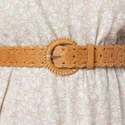 Juniors' Plus Size WallFlower Woven Flutter Sleeve Dress with Belt -Teens shop 5011803 ALT3