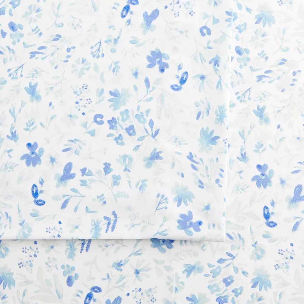 Cuddl Duds® Microfiber Sheet Set with Pillowcases 1 Cuddl Duds® Microfiber Sheet Set with Pillowcases