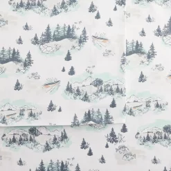 Cuddl Duds® Microfiber Sheet Set with Pillowcases 47 Cuddl Duds® Microfiber Sheet Set with Pillowcases -Teens shop 5035429 Lake Life Toile