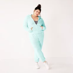 Juniors' Plus Size SO® Cozy Zip Hoodie -Teens shop 5156039 ALT2