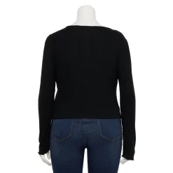 Juniors' SO® Cinch Front Top -Teens shop 5161856 ALT