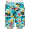 Men's Champion® Printed Mesh Shorts -Teens shop 5163892 Abstract Camo Teal
