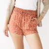 Juniors' SO® Smocked Shorts -Teens shop 5198562 Darling Floral
