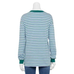 Juniors' SO® Long Sleeve Boyfriend Tee -Teens shop 5242670 ALT