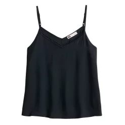 Juniors' SO® Lace Trim Cami -Teens shop 5245597 ALT5