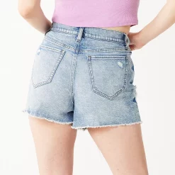 Juniors' SO® Super High Rise '90s Boyfriend Shorts -Teens shop 5247866 ALT