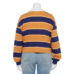 Juniors' Plus Size SO® Cropped Polo Shirt -Teens shop 5254648 ALT