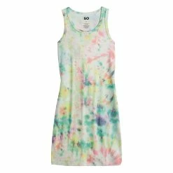 Juniors' SO® High Neck Tank Bodycon Mini Dress -Teens shop 5477061 ALT5