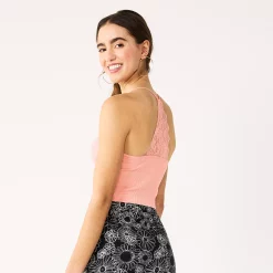 Juniors' SO® Seamless Lace Back Cami -Teens shop 5508694 ALT