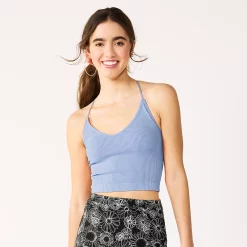 Juniors' SO® Seamless Lace Back Cami -Teens shop 5508694 Nile Lilly