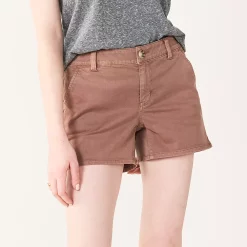 Juniors' SO® Chino Midi Shorts 12 Juniors' SO® Chino Midi Shorts -Teens shop 5509497 Cocoa Smoothie