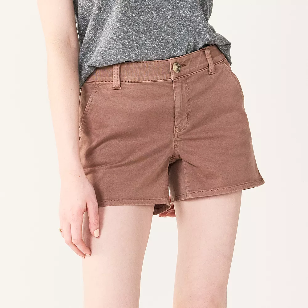 Juniors' SO® Chino Midi Shorts 7 Juniors' SO® Chino Midi Shorts - Image 5