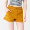 Juniors' SO® Utility Shorts -Teens shop 5513110 Brassy Gold
