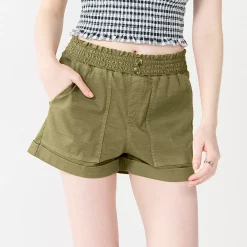 Juniors' SO® Utility Shorts -Teens shop 5513110 Olive Sari