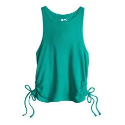 Juniors' SO® Side Keyhole Racerback Tank Top -Teens shop 5513613 ALT5
