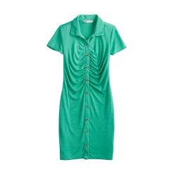 Juniors' SO® Slinky Bodycon Polo Dress -Teens shop 5515840 ALT5