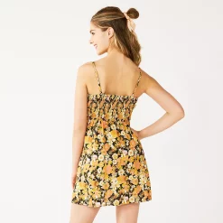 Juniors' Rewind Cutout Skater Dress -Teens shop 5535504 ALT