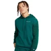 Men's Champion® Quilted Fleece Hoodie -Teens shop 5537058 Forest Peak Green