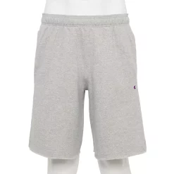 Men's Champion® 10-Inch Powerblend Fleece Shorts -Teens shop 5537562 Oxford Gray