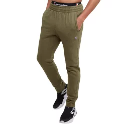 Men's Champion® Powerblend Fleece Slim-Fit Pants 12 Men's Champion® Powerblend Fleece Slim-Fit Pants -Teens shop 5537704 Cargo Olive