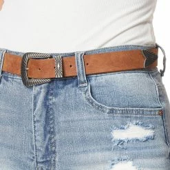 Juniors' WallFlower Fearless Curvy Insta Vintage High-Rise Belted Shorts 12 Juniors' WallFlower Fearless Curvy Insta Vintage High-Rise Belted Shorts -Teens shop 5539209 ALT3