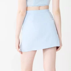 Juniors' Speechless Side Slit Mini Skirt -Teens shop 5553974 ALT