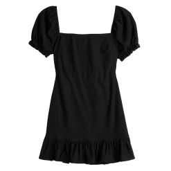 Juniors' Speechless Eyelet Ruffle Hem Bodycon Dress -Teens shop 5556531 ALT5