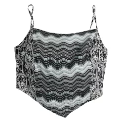 Juniors' SO® Cropped Print Handkerchief Tank -Teens shop 5556601 ALT5