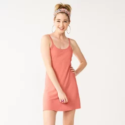 Juniors SO® Cami Fit & Flare Mini Dress 17 Juniors SO® Cami Fit & Flare Mini Dress -Teens shop 5556763 Coral Medley