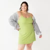 Juniors' Plus Size SO® Cami Fit & Flare Mini Dress