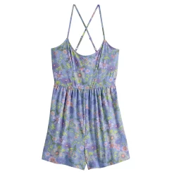 Juniors' SO® Scoopneck Skater Fit Romper 11 Juniors' SO® Scoopneck Skater Fit Romper -Teens shop 5557173 ALT5