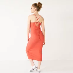 Juniors' SO® Strappy Bodycon Midi Dress -Teens shop 5559449 ALT