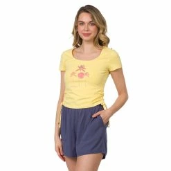 Juniors' Hurley Drawstring Palm Tree Tee -Teens shop 5559525 ALT2