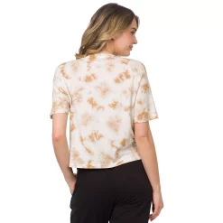 Juniors' Hurley Floral Logo Cropped Tee -Teens shop 5559621 ALT