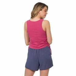 Juniors' Hurley Flower Chain Logo Drawstring Tank -Teens shop 5559652 ALT