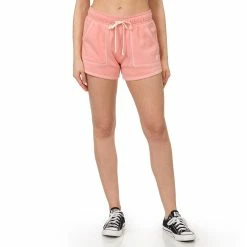 Juniors' Hurley Comfy Pink Drawstring Shorts -Teens shop 5559754 ALT3