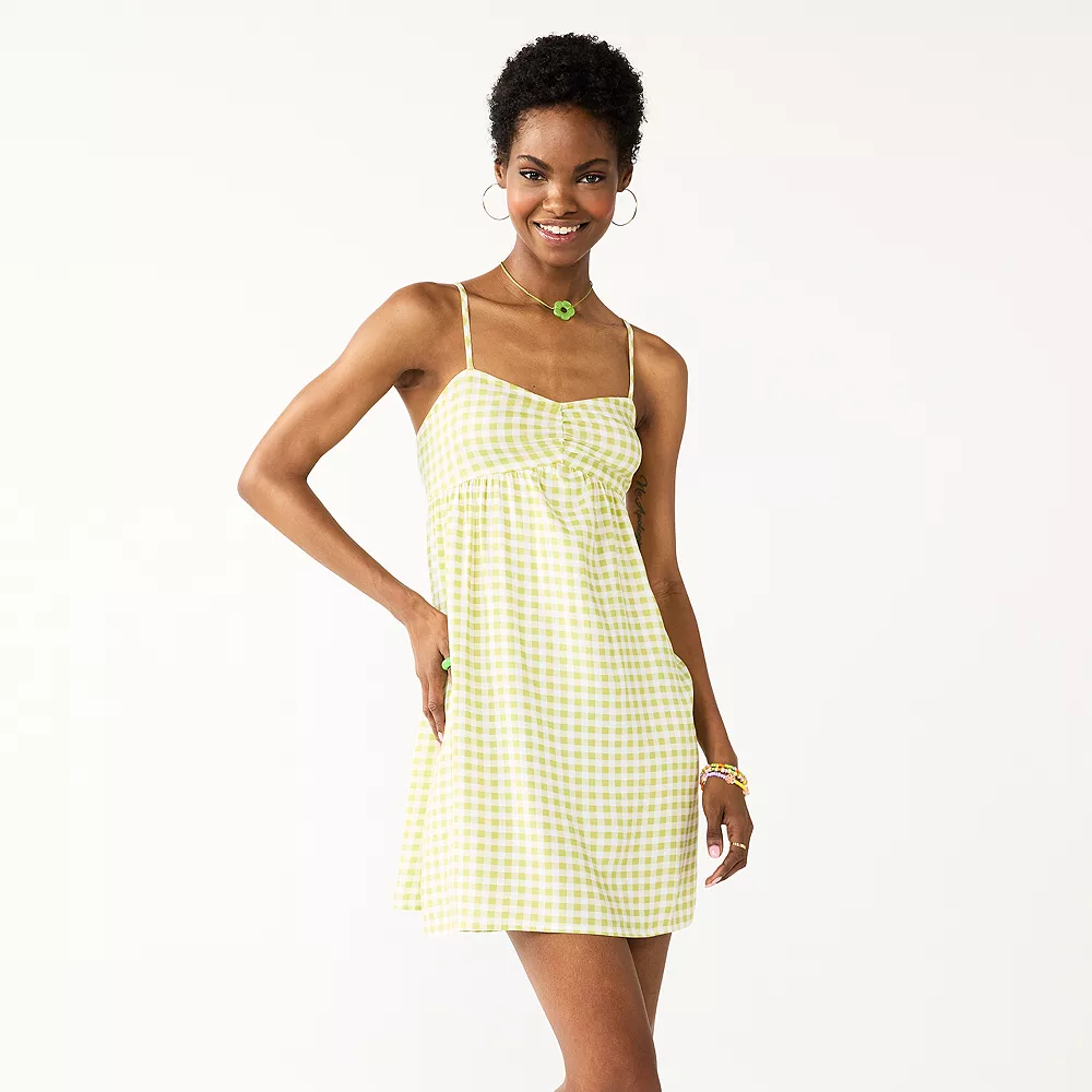 Juniors' SO® Cinched Front Babydoll Mini Dress 3 Juniors' SO® Cinched Front Babydoll Mini Dress