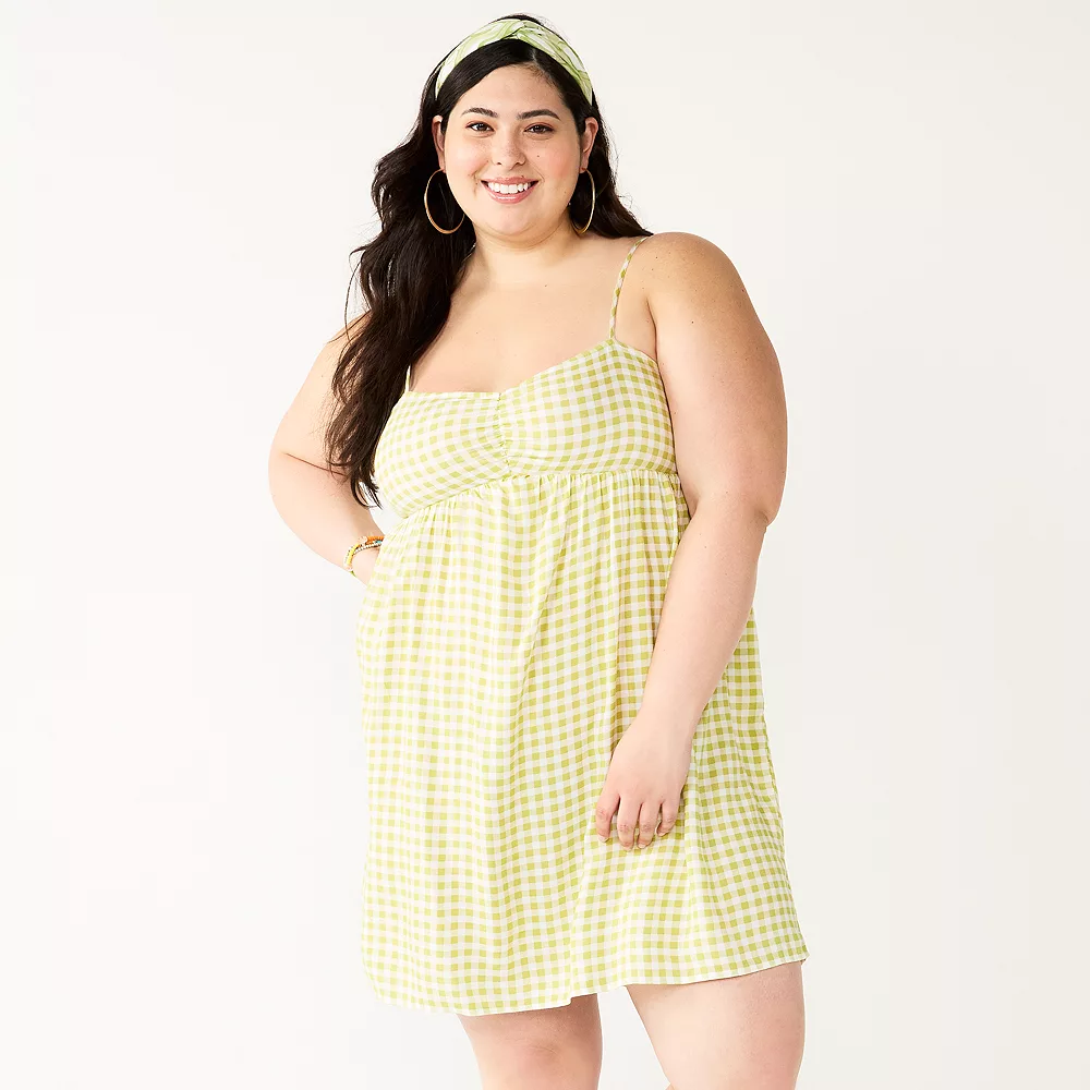 Juniors' SO® Cinched Front Babydoll Mini Dress 3 Juniors' SO® Cinched Front Babydoll Mini Dress