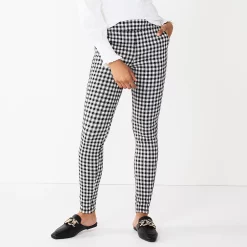 Juniors' SO® High-Rise Ponte Leggings -Teens shop 5583885 Gingham