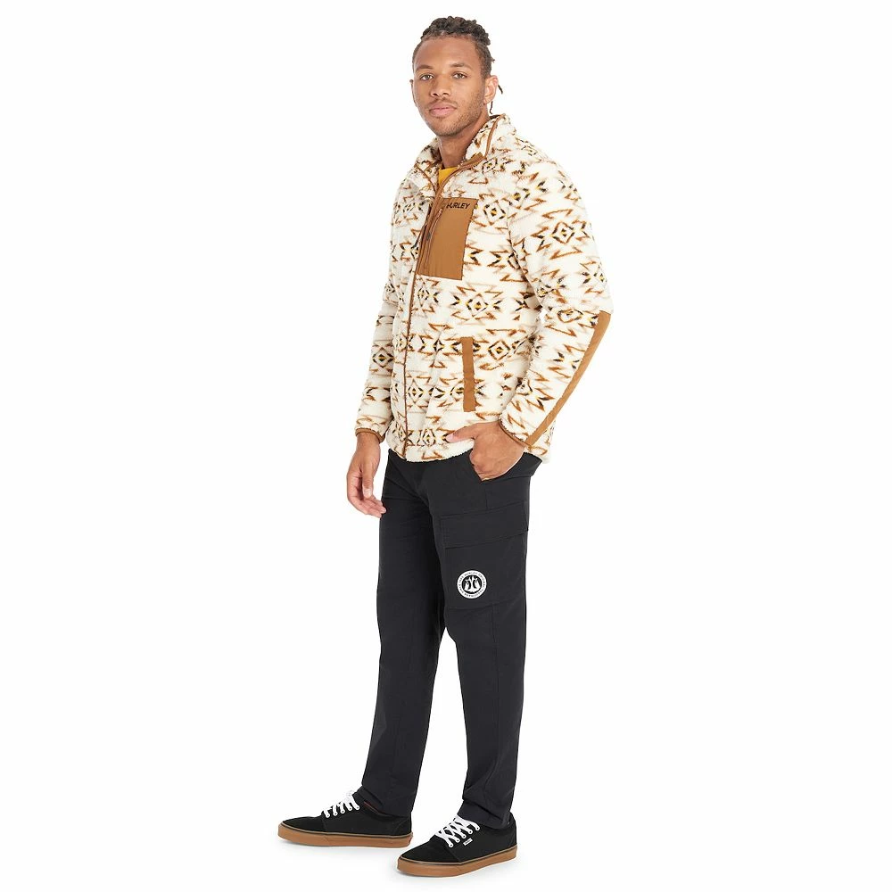Men's Hurley Printed Sherpa Jacket 6 Men's Hurley Printed Sherpa Jacket - Image 4