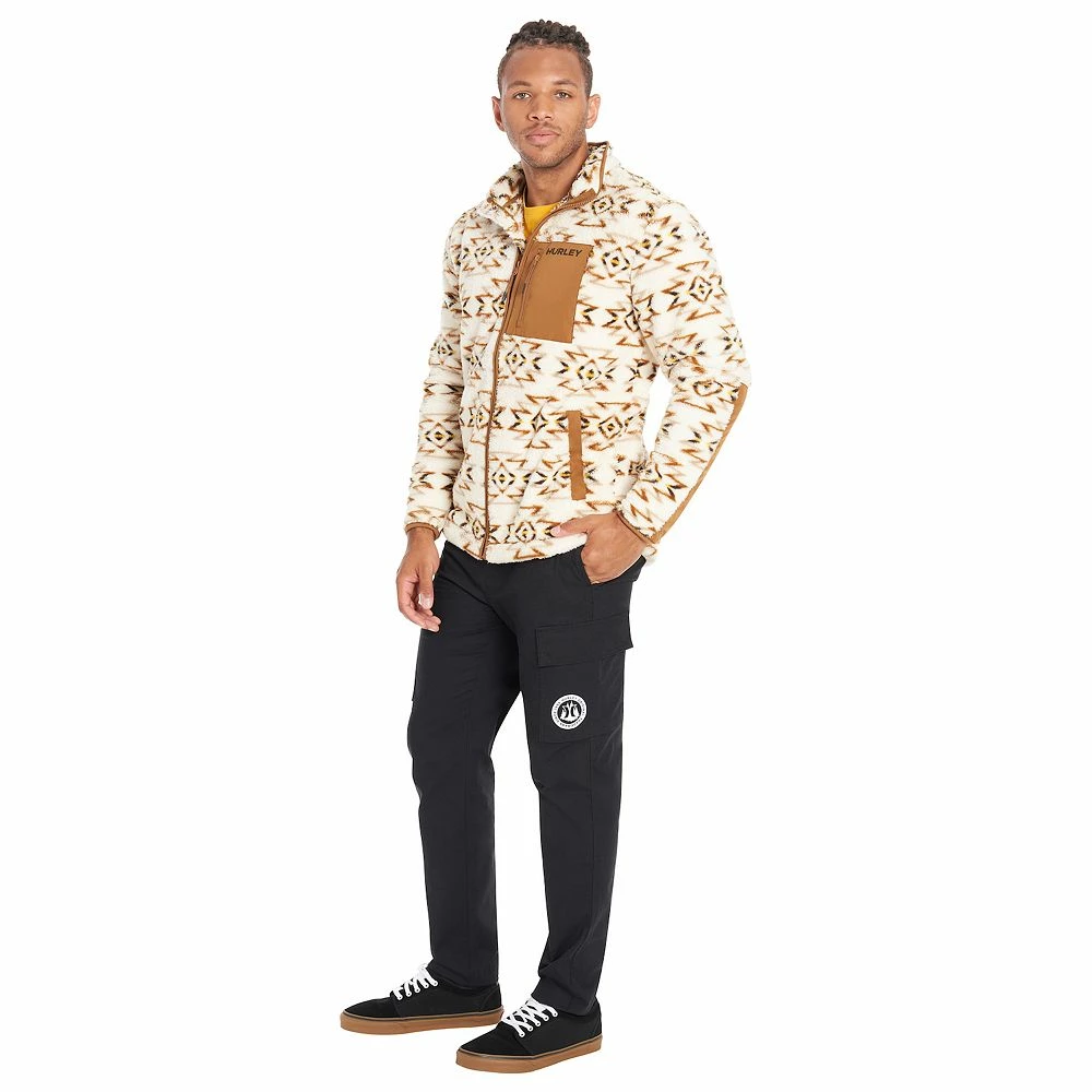 Men's Hurley Printed Sherpa Jacket 7 Men's Hurley Printed Sherpa Jacket - Image 5
