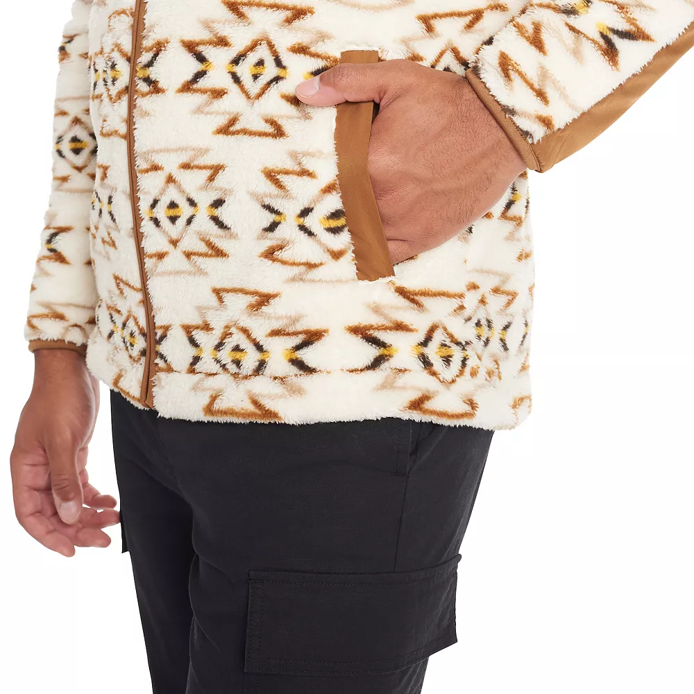 Men's Hurley Printed Sherpa Jacket 9 Men's Hurley Printed Sherpa Jacket - Image 7