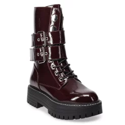 SO® Bookcase Women's Platform Combat Boots