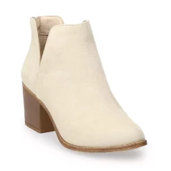 Sonoma Goods For Life® Donkey Women's Western Dip Ankle Boots