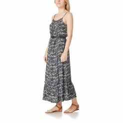 Juniors' WallFlower Belted Sleeveless Midi Print Dress 11 Juniors' WallFlower Belted Sleeveless Midi Print Dress -Teens shop 5598747 ALT2